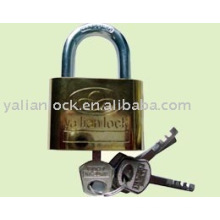 Leaf blade round corner iron padlock